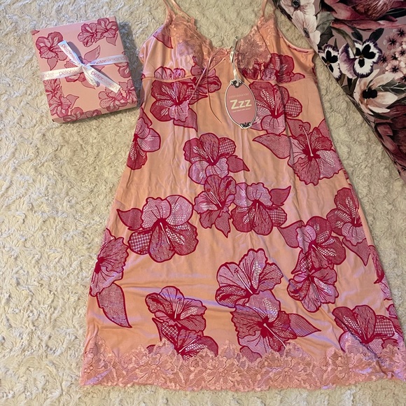 Peter Alexander floral slinky nightie -  AU L - Picture 7 of 9